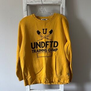 Undefeated Mustard Crewneck Sweater